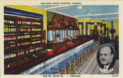 Le Jacks Back Door Cocktail Lounge, carte postale