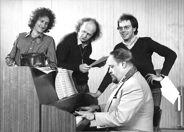 Michel Herr, Steve Houben, Charles Loos et Sadi (au piano) © Jacky Lepage