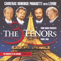 1998, José Carreras/Placido Domingo/Luciano Pavarotti With James Levine, The Three Tenors in Paris, Decca 1998, José Carreras/Placido Domingo/Luciano Pavarotti With James Levine, The Three Tenors in Paris, Decca