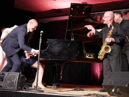 Frank Muschalle (p), Jazz'N Boogie, Tinténiac, 13 juin 2025 © Jérme Partage