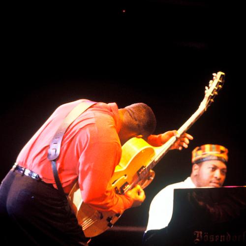 Russell Malone et Louis Hériveaux, Vienne, 1994 © Pascal Kober