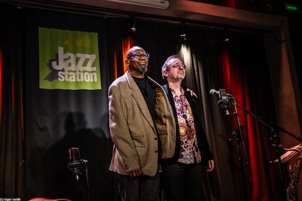 Reggie Washington et Fabrice Alleman, Jazz Station, Bruxelles, 10 février 2023 © Roger Vantilt
