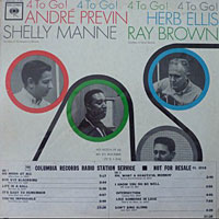 1963. André Previn/Herb Ellis/Shelly Mane/Ray Brown Quartet, Columbia