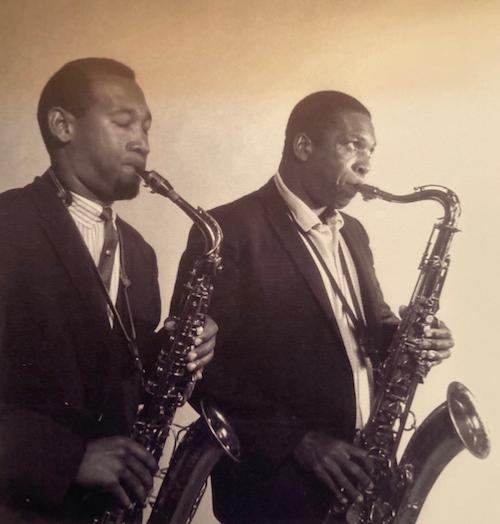  Byron Pope et John Coltrane, New York, NY, 1966 © Photo X, archives Byron Pope by courtesy