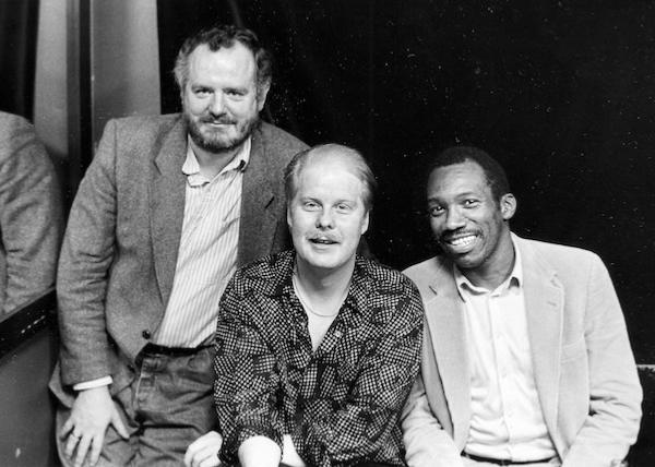 Niels-Henning rsted Pedersen, Ulf Wakenius, Alvin Queen, tournée en Scandinavie, 1991 © Photo X, Collection Alvin Queen by courtesy