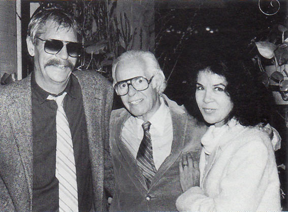 Reid Miles, Alfred Lion, Ruth Mason, c. 1985-86 © Alfred Lion, DR, archives Jazz Hot