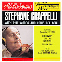 1987. Stéphane Grappelli With Phil Woods and Louis Belson, The Masters Sessions