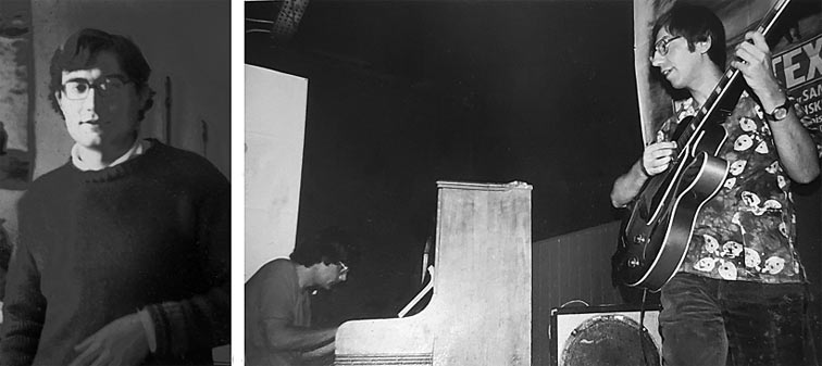 début des années 1970: Henri et Jean-Paul Florens © photo X, Collection famille Florens by courtesy