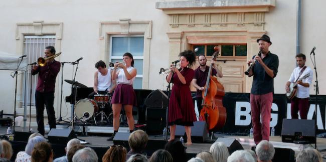 Marie Carnage Septet, Festival de Big Bands de Pertuis, 8 aot 2025 © Jérme Partage