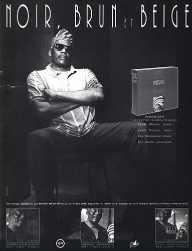 Publicité Verve pour la premire production de Jean-Philippe Allard avec Randy Weston, Jazz Hot n472, mars 1990